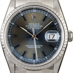 Rolex Datejust 16220 Steel Jubilee with Blue Dial Dial 817715