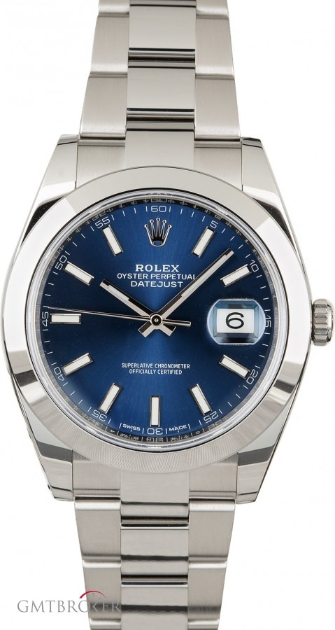 Rolex Datejust 126300 Blue Dial Dial 837793