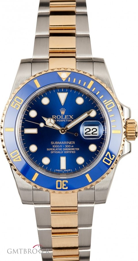 Rolex Ceramic Submariner 116613 Sunburst Blue Blue 742171