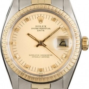 Rolex Used  Date 1505 Champagne Dial Dial 853229