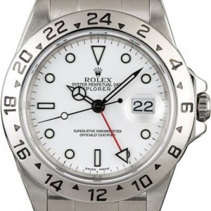 Rolex Pre-Owned  Explorer II Ref 16570 White Dial Dial 836284