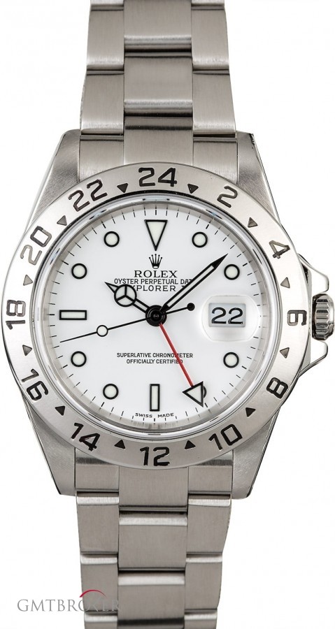 Rolex Pre-Owned  Explorer II Ref 16570 White Dial Dial 836284