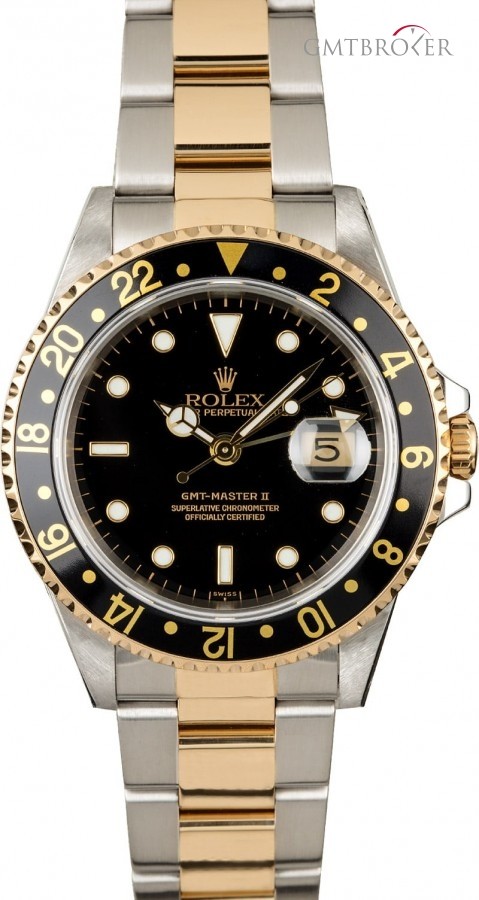 Rolex Used  GMT-Master II Ref 16713 Two Tone Oyster 16713 836704