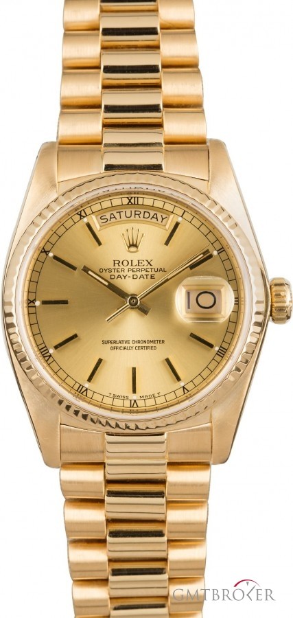 Rolex Day-Date 18038 Yellow Gold 18038 851978