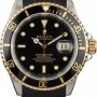 Rolex Submariner 16613 Black Rubber Strap