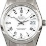 Rolex Mens  Date 15000 White Dial