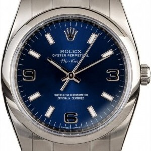 Rolex PreOwned  Air-King 114200 Blue Dial 114200 788723