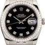 Rolex 116244 Diamond Dial  Bezel