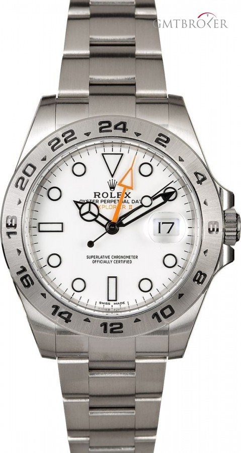 Rolex Pre Owned  Explorer II Ref 216570 White Dial Dial 850097