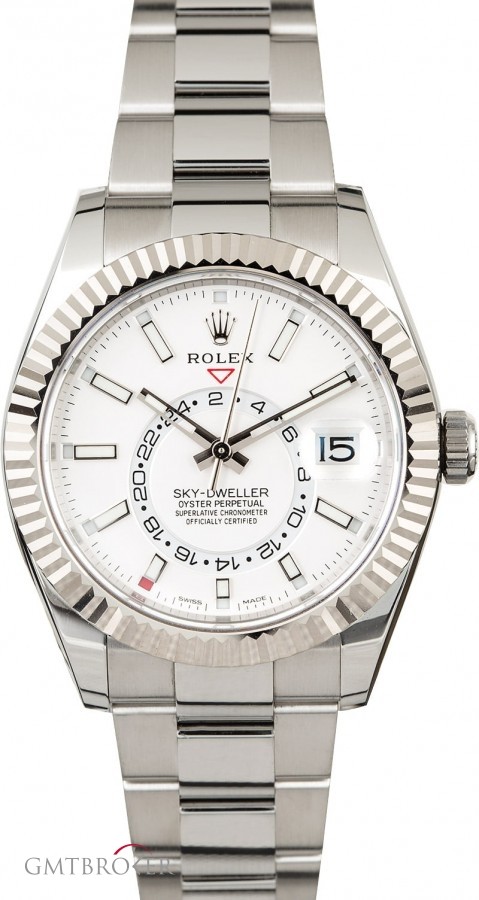 Rolex Sky-Dweller 326934 White Luminous Index Dial 326934 854222