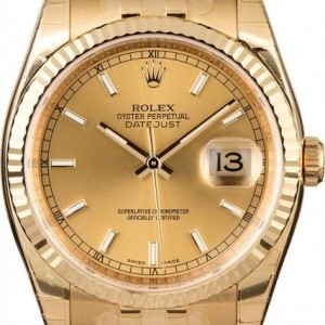Rolex Unworn  Datejust 116238 Yellow Gold Jubilee Jubilee 840049