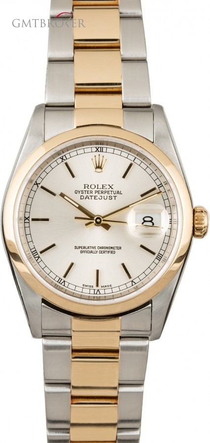 Rolex Used  Datejust 16203 Silver Dial 16203 847226