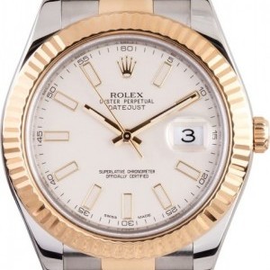 Rolex DateJust 41MM Ivory 116333 836158