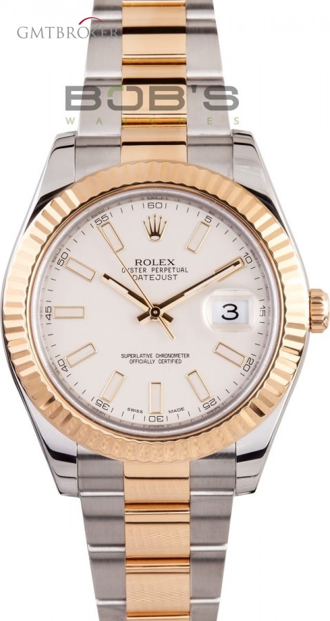 Rolex DateJust 41MM Ivory 116333 836158