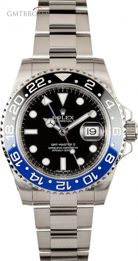 Longines Pre-Owned  GMT-Master II Ref 116710 Ceramic Batman Model 837118