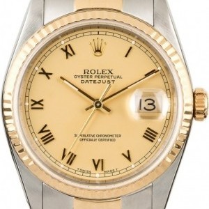 Rolex Pre-Owned  Datejust 16233 Champagne Dial 16233 829355