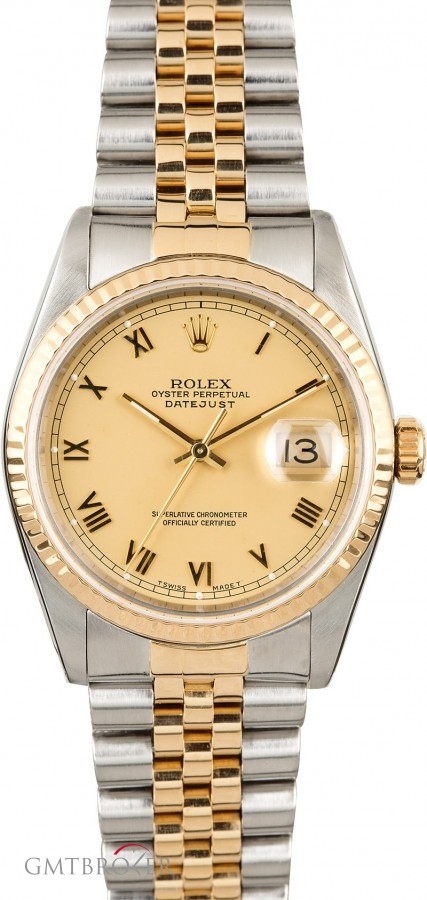 Rolex Pre-Owned  Datejust 16233 Champagne Dial 16233 829355