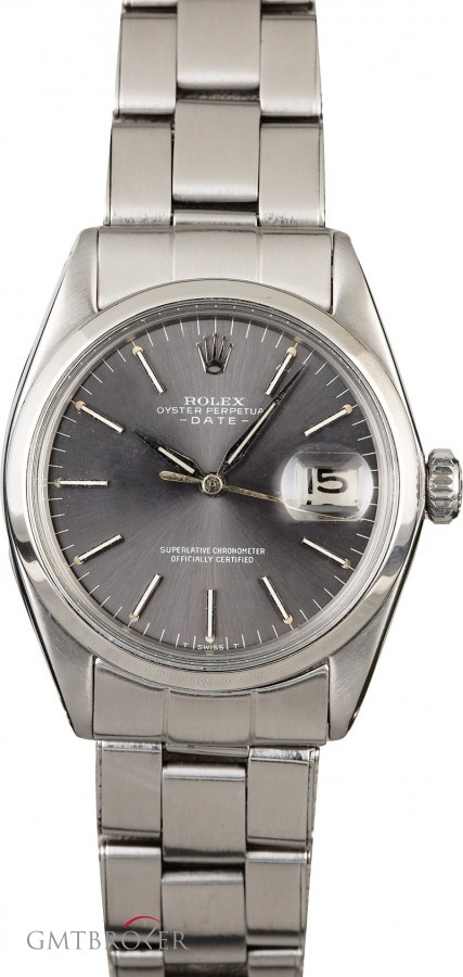 Rolex Oyster Perpetual Date 1500 Slate Dial Dial 819974