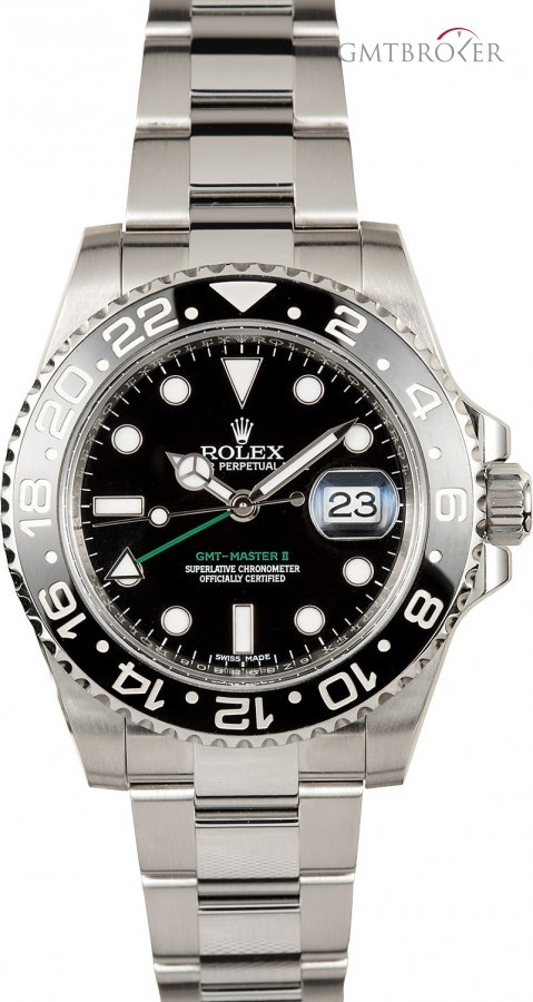 Rolex PreOwned  GMT-Master II Ref 116710 Ceramic Bezel M Model 847979