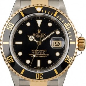 Rolex Used  Submariner 16613T Two Tone Oyster 16613T 847628