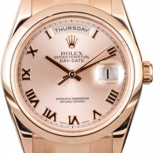 Rolex Day-Date 118205 Everose Gold Oyster Bracelet 118205 839119