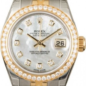 Rolex Unworn  Datejust 179383 MOP Dial with Diamonds 179383 850304