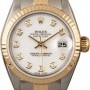 Rolex Datejust 69173 White Diamond Dial