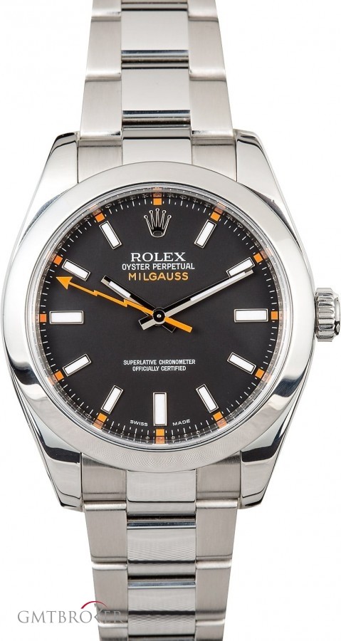 Rolex Used  Milgauss 116400 Steel Oyster Band 116400 839044