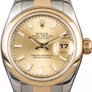 Rolex Lady Datejust 179163 Two Tone Oyster Band 179163 818642