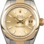 Rolex Lady Datejust 179163 Two Tone Oyster Band