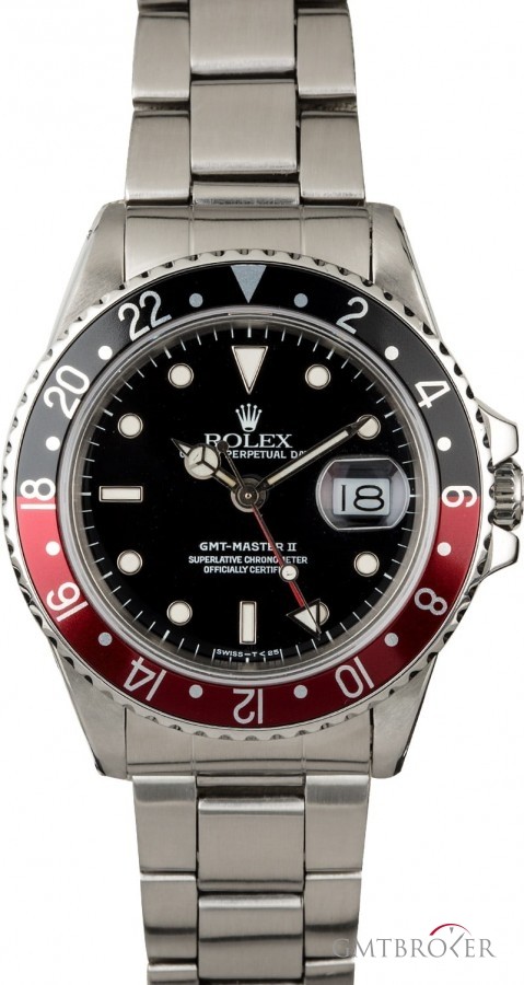 Rolex Mens  GMT Master II Ref 16760 Coke 16760 835576
