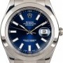 Rolex Used  Datejust 116300 Blue Index Dial