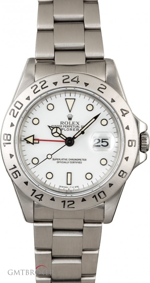 Rolex Pre-Owned  Explorer II Ref 16570 White Polar Dial Dial 832460