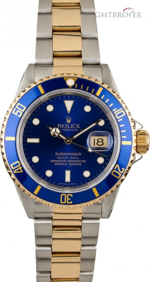 Rolex Pre Owned  Submariner 16613 Mens Watch 16613 849491