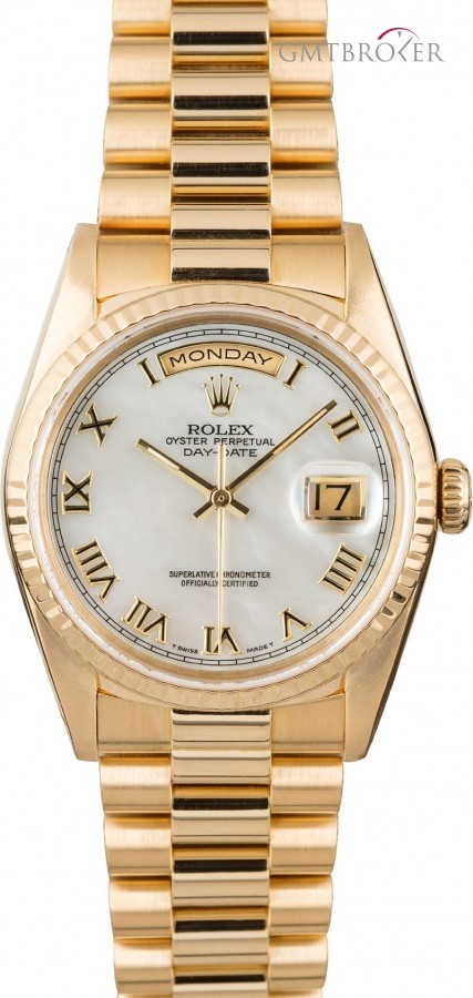 Rolex Used  President 18238 Mother of Pearl Dial 18238 842445
