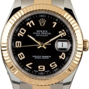 Rolex Datejust 116333 Black Arabic Dial 116333 834766