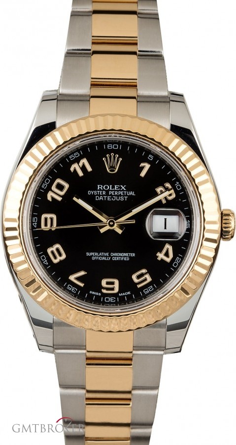 Rolex Datejust 116333 Black Arabic Dial 116333 834766
