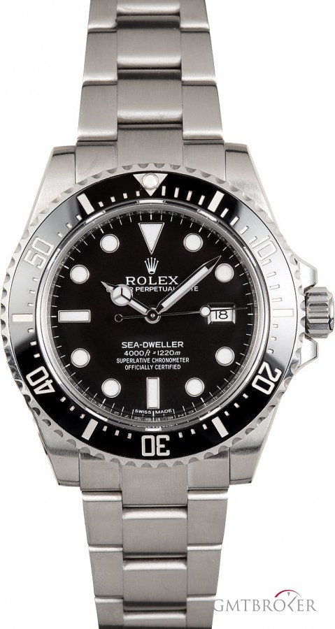 Rolex PreOwned  Sea-Dweller 116600 Ceramic Black Bezel 116600 853478
