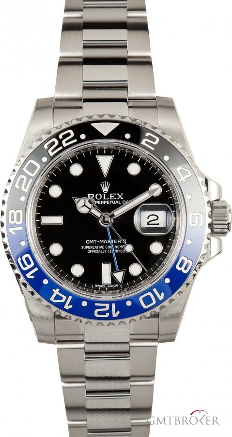Longines Mens  GMT-Master II Ref 116710 Batman Model Model 831041