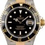 Rolex Submariner 16613 Serial Engraved with Gold-Thru Cl
