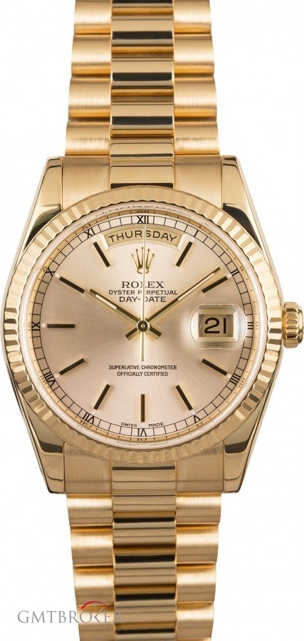 Rolex Day-Date 118238 Yellow Gold President President 780965