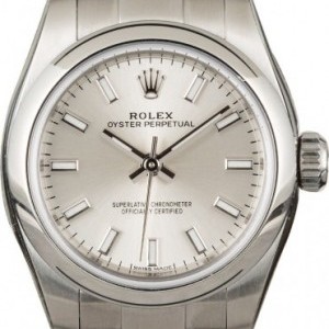 Rolex Unworn  Lady Oyster Perpetual 176200 Silver Dial 176200 850253