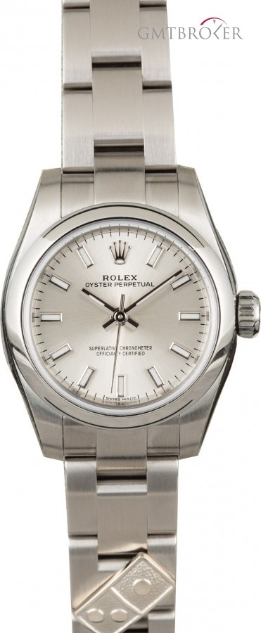 Rolex Unworn  Lady Oyster Perpetual 176200 Silver Dial 176200 850253