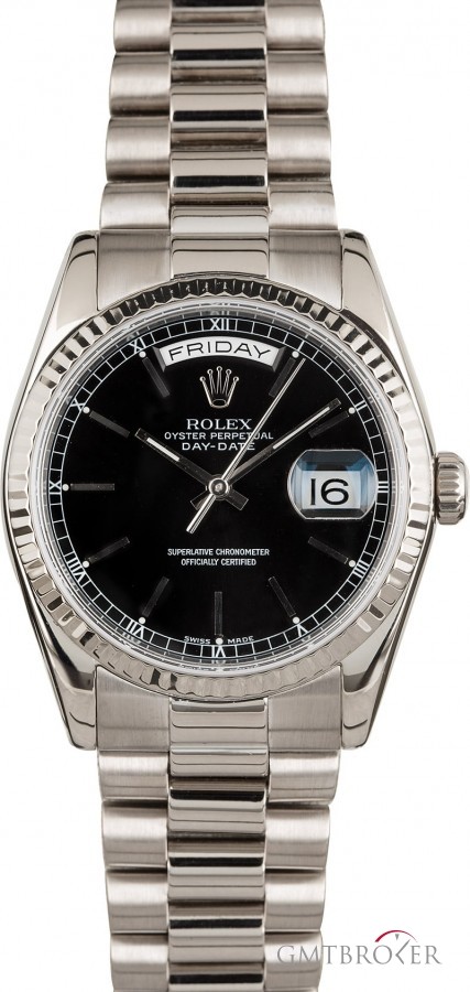 Rolex Used  President 118239 White Gold Gold 853547