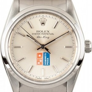Rolex Mens Air-King Dominos Pizza 14000 14000 409413
