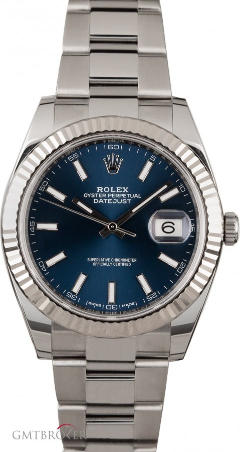 Rolex PreOwned  Datejust II Ref 126334 Steel Oyster Oyster 847643