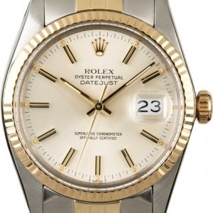 Rolex PreOwned  Datejust 16013 Silver Index Dial 16013 834829