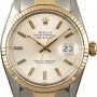 Rolex PreOwned  Datejust 16013 Silver Index Dial