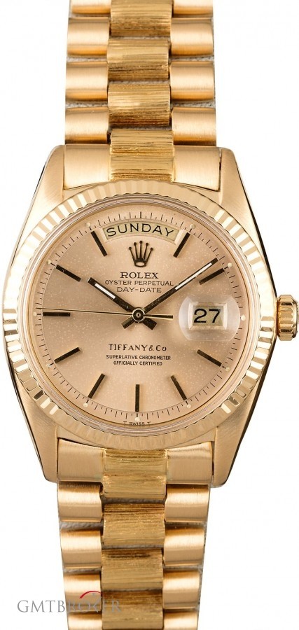 Rolex President 1807 Tiffany  Co Dial Dial 821108