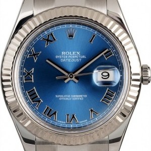 Rolex Used  Datejust 116334 Blue Roman Dial 116334 845944